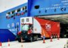 COSCO SHIPPING Maritime Blue Chinese Red 8K Broadcasts 2026 Winter Olympics