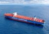 COSCO SHIPPING เผยผลการปฏิบัติการเรือเชื้อเพลิงคู่พลังงานเมทานอลลำแรกของโลก