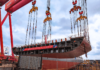 Interasia Lines Milestone Keel Laying 7000 TEU Newbuild
