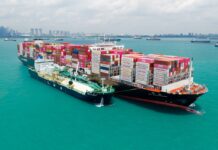 Yang Ming’s “YM Willpower” Completes Historic First LNG Bunkering in Singapore Yang Ming "YM Willpower" Historic First LNG Bunkering Singapore