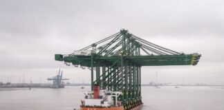 PSA Antwerp Milestone Project Emerald Five New Mega Cranes