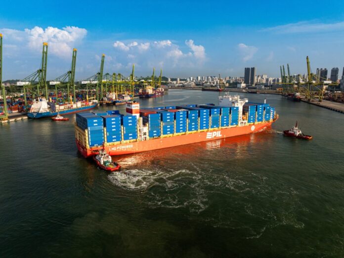 PIL PSA Singapore First Joint Land-Sea Green Shipping Service