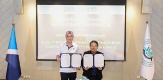 Hutchison Ports Thailand Academic Partnership Kasetsart University Third Term