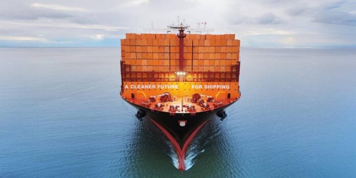 Hamburg-Express-KH-051124-06_Orange Hapag-Lloyd Kuehne+Nagel Strategic Biofuel Program Asia–Europe Trade Lane