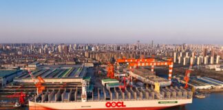 OOCL Wisdom World's Largest Methanol Dual-Fuel Container Vessel