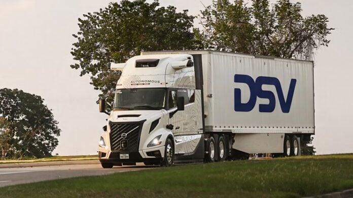 Volvo Autonomous Solutions DSV Self-Driving Freight Corridor Texas