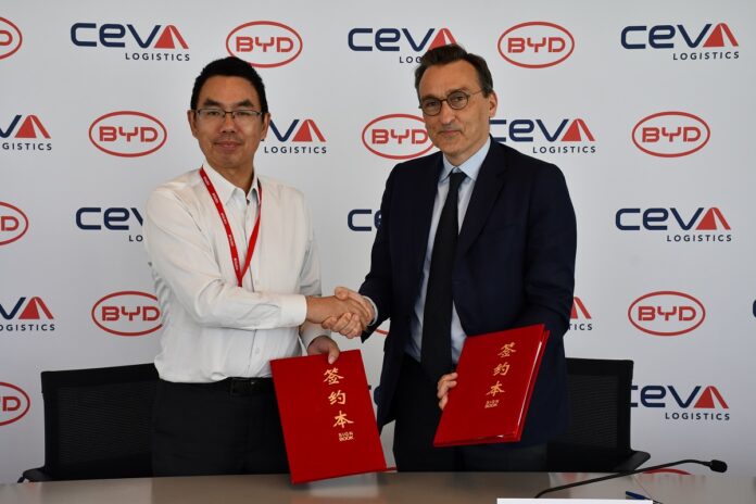 CEVA Logistics-BYD 1 CEVA Logistics Global Partnership BYD