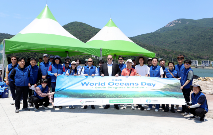 Official launch of the Geoje Seagrass Initiative DP World Global Seagrass Restoration Initiative South Korea