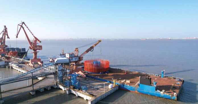 deugro 5180 Metric Tons Submarine Cables China Saudi Arabia