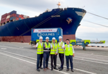 CULines KCI Vessel Racine Maiden Call HJNC Terminal Busan