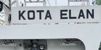 PIL LNG Dual-Fuel Vessel Kota Elan Maiden Call Singapore