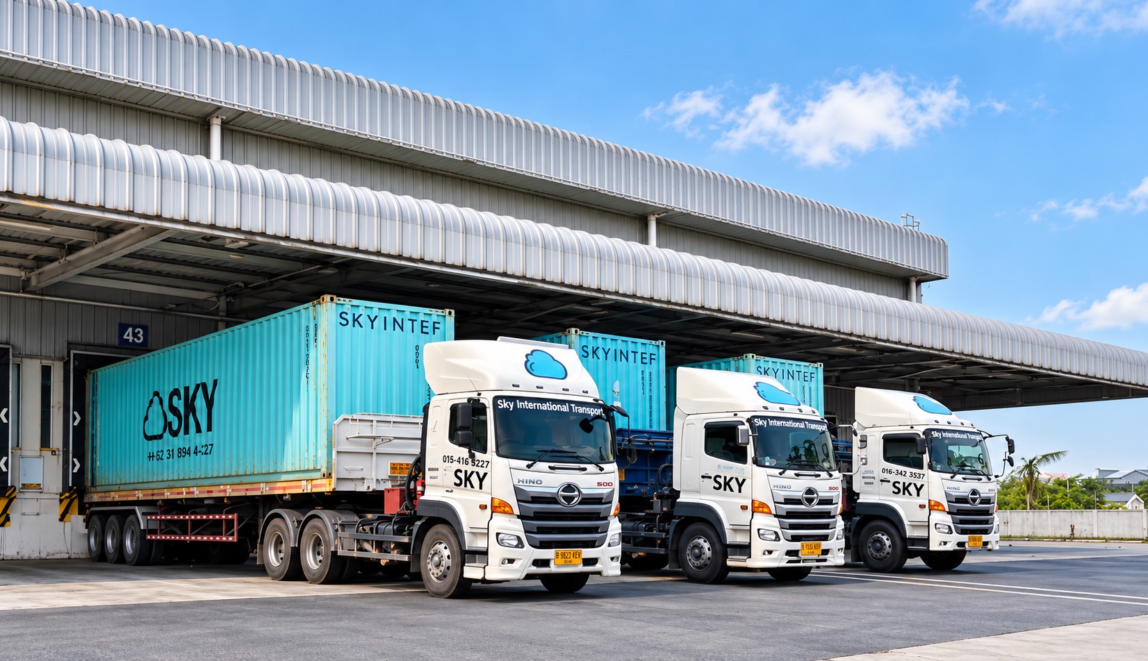 Sky International Transport Launches New LCL Service from Thailand to Laos