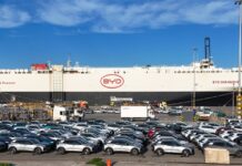 DP World BYD New Energy Vehicle Shipment San Antonio Terminal Chile